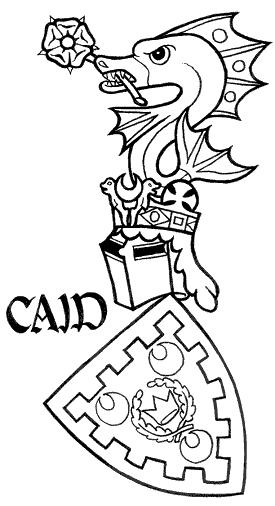 Arms of the King of Caid -- full achievement